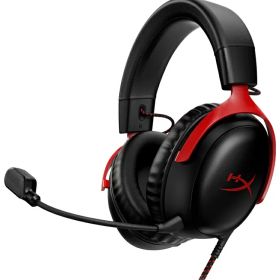 HyperX（ハイパーエックス） Cloud III ゲーミングヘッドセット(レッド) 727A9AA