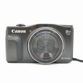 キヤノン Canon コンパクトデジタルカメラ ブラック PowerShot SX710 HS 【中古】