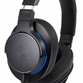 audio-technica SoundReality ポータブルヘッドホン ハイレゾ音源対応 ブラック ATH-MSR7b BK