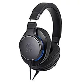 【中古】「非常に良い」オーディオテクニカ ハイレゾ対応 ダイナミック密閉型ヘッドホン（ブラック）audio-technica ATH-MSR7B BK