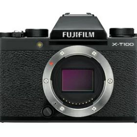 【中古】 FUJIFILM ミラーレス一眼 カメラ X-T100ブラック X-T100-B