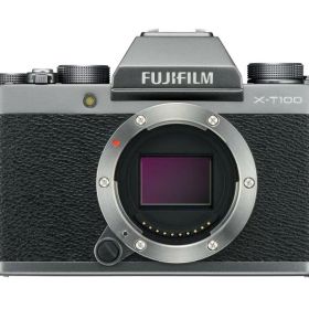 【中古】 FUJIFILM ミラーレス一眼 X-T100ダークシルバー X-T100-DS 当店保証30日間 人気 ミラーレス 一眼レフ 交換レンズ カメラ