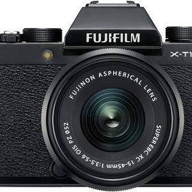 【中古】【非常に良い】富士フイルム(FUJIFILM) ミラーレス一眼 X-T100レンズキット ブラック X-T100LK-B