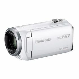 【中古】【1年保証】【美品】Panasonic HC-V480MS-W ホワイト