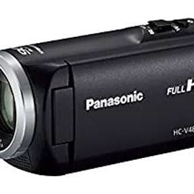 【中古】パナソニック HDビデオカメラ V480MS 32GB 高倍率90倍ズーム ブラック HC-V480MS-K