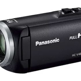 【中古】（新古品） パナソニック HDビデオカメラ V480MS 32GB 高倍率90倍ズーム ブラック HC-V480MS-K (整備済み品)