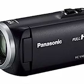 【中古】（非常に良い）パナソニック HDビデオカメラ V480MS 32GB 高倍率90倍ズーム ブラック HC-V480MS-K