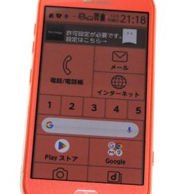 FCNT らくらくスマートフォン F-42A docomo ピンク