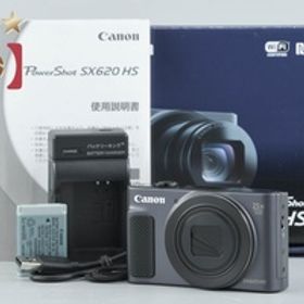 【中古】Canon キヤノン PowerShot SX620 HS ブラック コンパクトデジタルカメラ 元箱付き