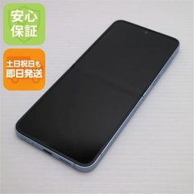 サムスン(SAMSUNG)の新品同様 SIMフリー Galaxy Z Flip6 256GB ブルー スマホ SAMSUNG 即日発送 土日祝発送OK M777(スマートフォン本体)