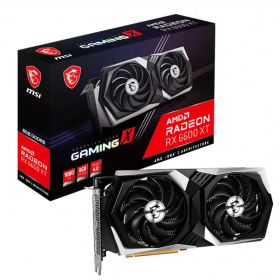 MSI Radeon RX 6600 XT GAMING X 8G グラフィックスボード VD7840 [RX 6600 XT 搭載 ゲーミングモデル]