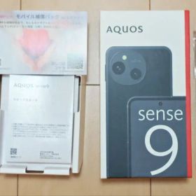 SHARP AQUOS sense9 SH-M29 ブラック 6GB/128GB
