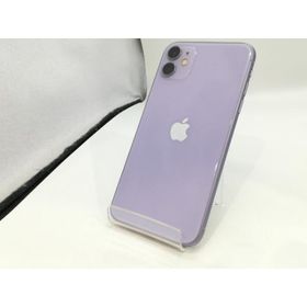 【中古】Apple docomo 【SIMロック解除済み】 iPhone 11 64GB パープル MWLX2J/A【浜松駅前】保証期間１ヶ月【ランクC】