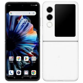【中古】【安心保証】 nubia Flip 2 A404ZT[128GB] Y!mobile ホワイト