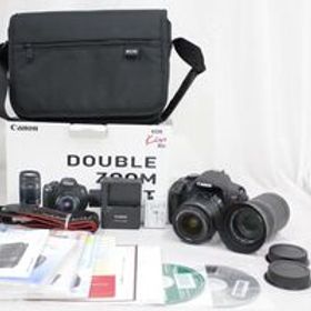 【返品保証】 【シャッター1478回】キャノン Canon EOS Kiss X6i EF-S 18-55mm IS II 55-250mm IS II デジタル一眼 e8410