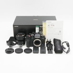 ★美品★ X-T5 XF18-55mm レンズキット ブラック(ミラーレス一眼)