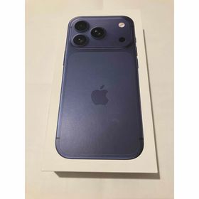 アップル(Apple)のiPhone17pro 256GB ディープブルーSIMフリー Apple版 (スマートフォン本体)