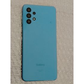 サムスン(SAMSUNG)のSAMSUNG Galaxy A32 5G SCG08 オーサム ブルー(スマートフォン本体)