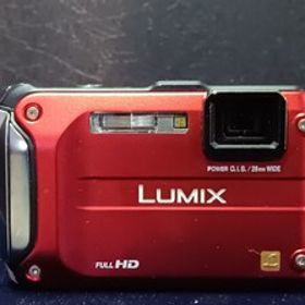 パナソニック LUMIX DMC-FT3DMC-FT3-R スパーキーレッド GPS機能タフネスコンパクトデジタルカメラ防水12m、耐衝撃2m、耐低温-10℃