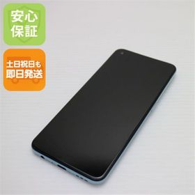 オッポ(OPPO)の超美品 SIMフリー OPPO Reno5 A アイスブルー M222(スマートフォン本体)