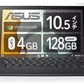 【中古】(非常に良い)ASUS Chromebook クロームブック Detachable CM3 10.5インチ 2in1 タブレット 日本語キーボード 重量506g ペン付き ミネラルグレー CM3000DVA-HT