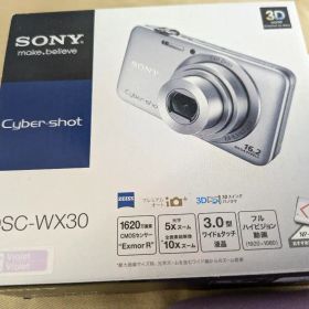 SONY Cyber-shot DSC-WX30 バイオレット 動作美品 軽量