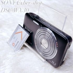 ✨美品✨SONY Cyber-shot DSC-WX30 コンデジ ブラック