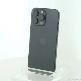 ソフマップ 〔中古品〕 iPhone16 Pro Max 256GB ブラックチタニウム MYWG3J／A SIMフリー【276】