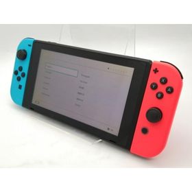 【中古】Nintendo Switch 本体 Joy-Con(L) ネオンブルー/(R) ネオンレッド HAD-S-KABAA 【2019年8月】【大須2】保証期間１ヶ月【ランクC】