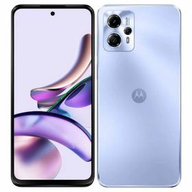 【中古】【安心保証】 MOTOROLA moto g13 XT2331-3[128GB] SIMフリー ブルー イオンモバイル版