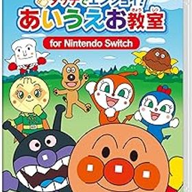 【中古】アンパンマン タッチでエンジョイ! あいうえお教室 for Nintendo Switch -Switch