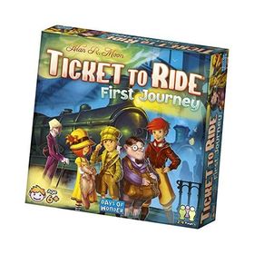 ボードゲーム 英語 アメリカ DO7225 Ticket to Ride First Journey Board Game - Fun and Easy for Young