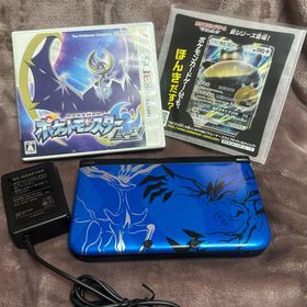 ニンテンドー3DS(ニンテンドー3DS)の限定モデルニンテンドー3DS LL 本体 ポケモンソフト付き(家庭用ゲーム機本体)