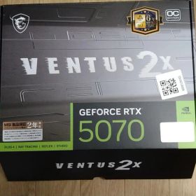 MSI GeForce RTX 5070 VENTUS 2X 本体