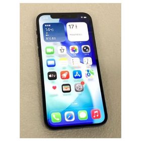 中古 Apple iPhone12 128GB ブルー MGHX3J/A SIMフリー 赤ロム保証対象