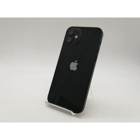 【中古】Apple au 【SIMロック解除済み】 iPhone 12 64GB ブラック MGHN3J/A【札幌南2条】保証期間１週間【ランクC】