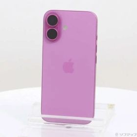 ソフマップ 〔中古品〕 iPhone16 256GB ピンク MYDY3J／A SIMフリー【198】