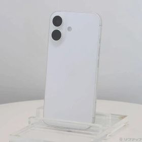 ソフマップ 〔中古品〕 iPhone16 256GB ホワイト MYDX3J／A SIMフリー【196】