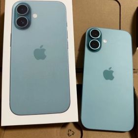 iPhone16 SIMフリー 512GB ティール バッテリー93%