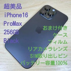 P253超美品 iPhone16 Pro Max 256GB ブラックチタニウム