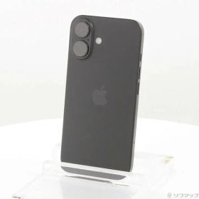 ソフマップ 〔中古品〕 iPhone16 128GB ブラック MYDQ3J／A SIMフリー【258】