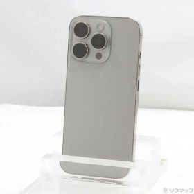 ソフマップ 〔中古品〕 iPhone16 Pro 256GB ナチュラルチタニウム 3N746J／A SIMフリー【258】