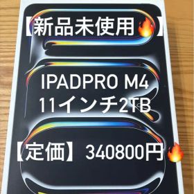 iPad Pro M4 11インチ 2TB 新品未使用
