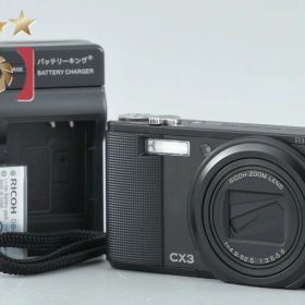 【中古】RICOH リコー CX3 コンパクトデジタルカメラ シャッター回数僅少
