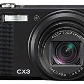 【中古】［状態良好］RICOH デジタルカメラ CX3 ブラック CX3BK