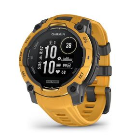 ガーミン GARMIN スマートウォッチ Instinct 3 Dual Power 45mm Sunburst