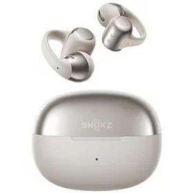 Shokz 完全ワイヤレスイヤホン OpenDots ONE グレー SKZ-EP-000053 [ワイヤレス(左右分離) /オープンイヤー型 /Bluetooth対応] OPENDOTSONE