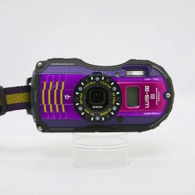 【中古】 (ペンタックス) PENTAX WG-3 GPS パープル【中古カメラ コンパクトデジカメ】 ランク：B