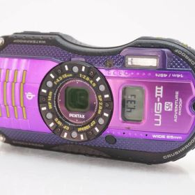 【中古】RICOHリコー 防水デジタルカメラ 1600万画素 WG-3 GPS 防水 防塵 耐衝撃