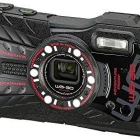 【中古】 RICOH 防水デジタルカメラ RICOH WG-30 エボニーブラック 防水12m耐ショック1.5m耐寒-10度 RICOH WG-30 BK 04591 当店保証30日間 人気 ミラーレス 一眼レフ 交換レンズ カメラ